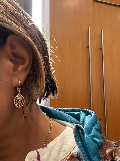 French Auspice Maria Earrings in 14k Gold Vermeil