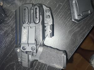 Springfield Hellcat Pro with TLR-7 X & A IWB Holster