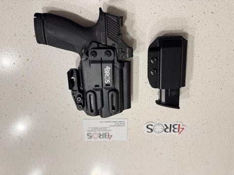 Smith & Wesson M&P Shield X & TLR-7 Sub IWB Holster with Magazine Carrier Combo