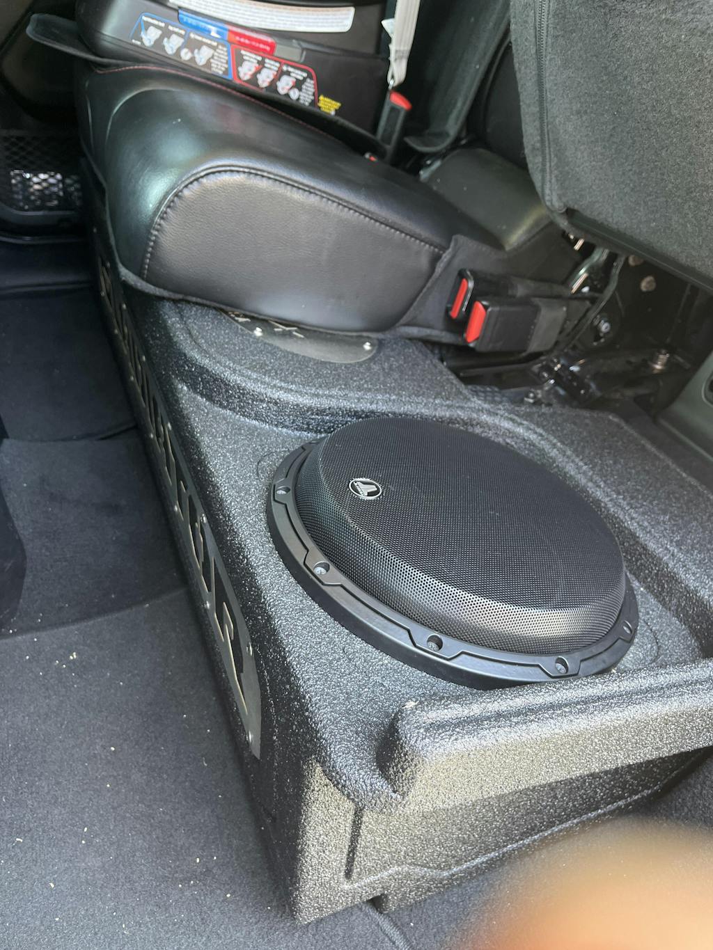 JEEP JT GLADIATOR TRUCK VENTED PORTED SUB SPEAKER BOX FOX ACOUSTICS
