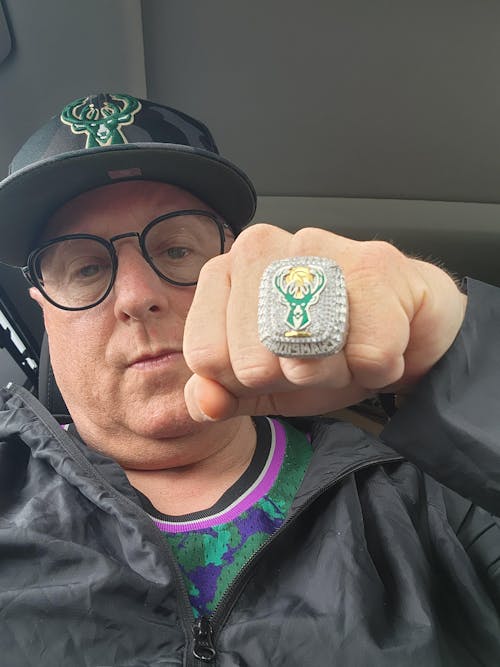 2021 Milwaukee Bucks Championship Ring - Ultra Premium Series