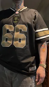 Coven - Hellfire League 2026 - American Football Jersey - Blackgold Dominion