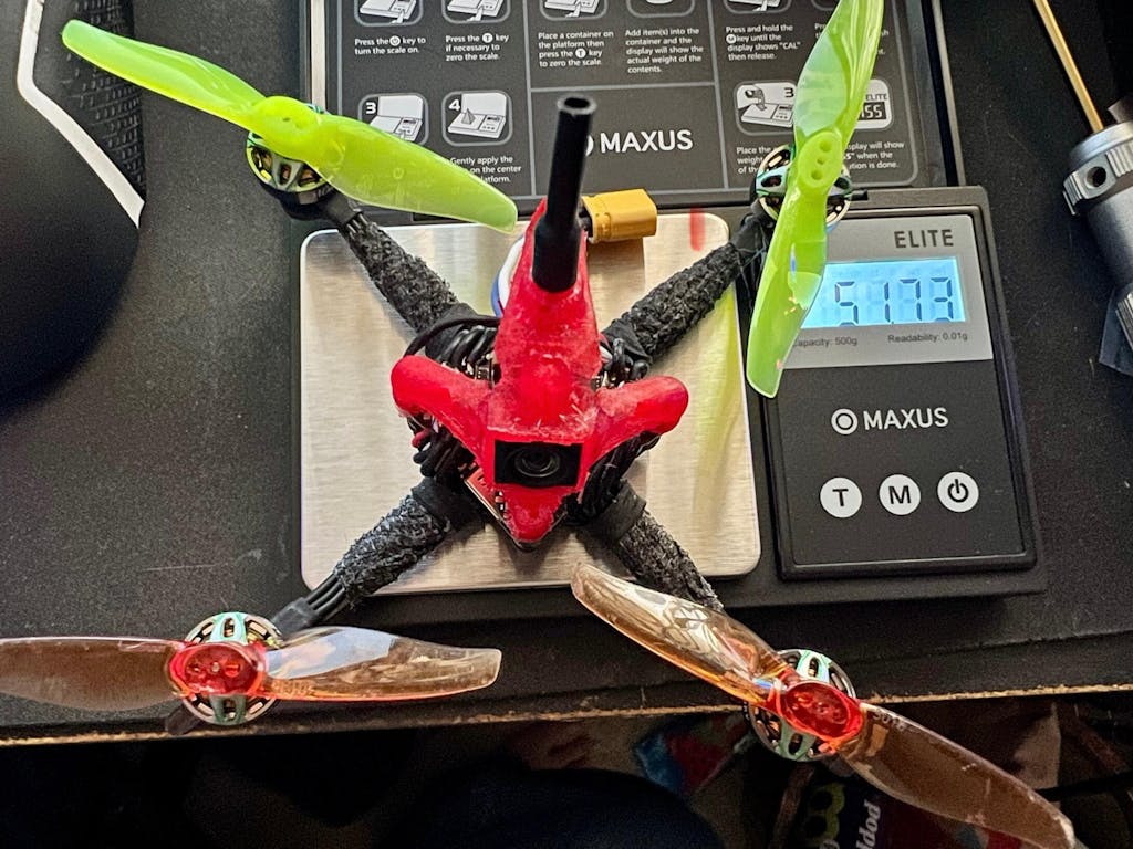 FPVCycle BabyTooth Frame (CHOOSE THICKNESS)