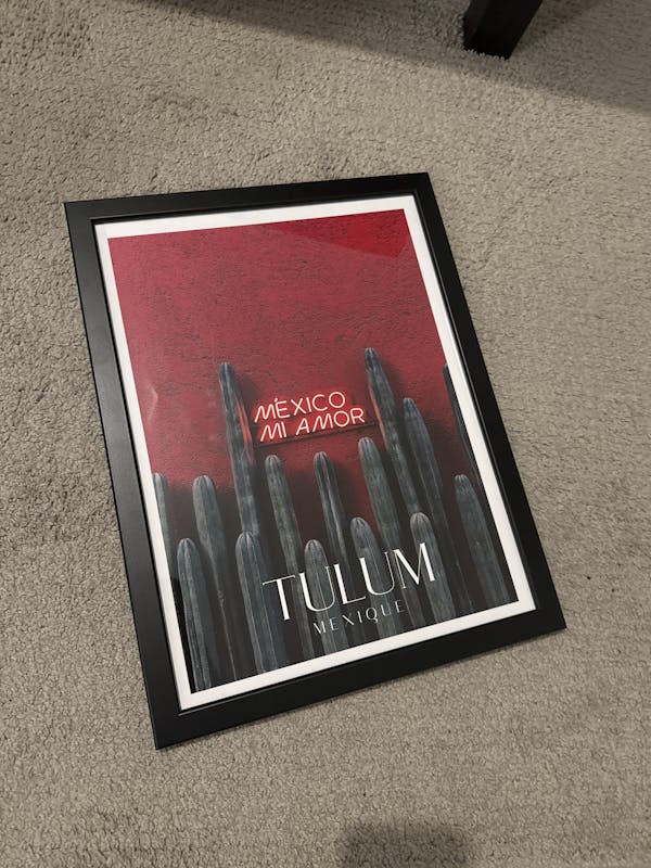 Affiche Tulum - Cactus