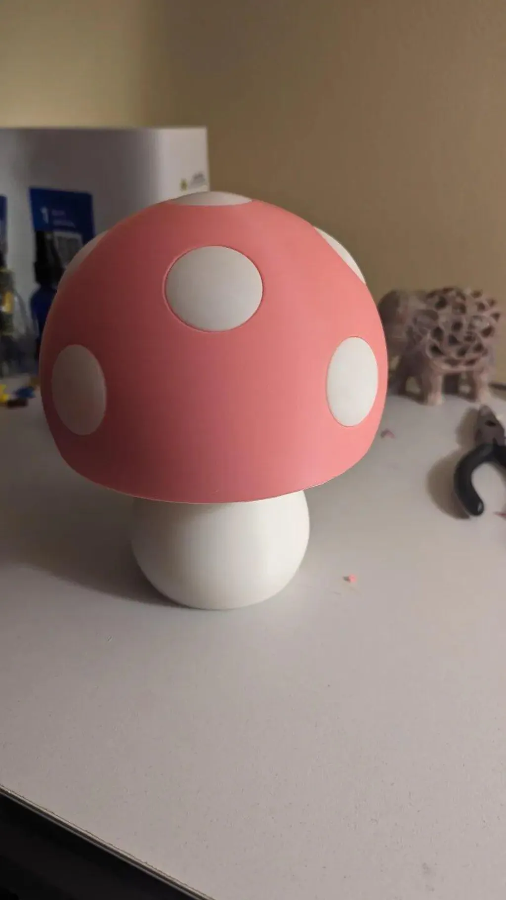 Colourful Mushroom Night Lamp – Cute Ambient Light for Kids Room & Home Décor