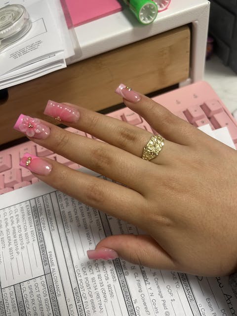 10k Solid Gold Yellow Classic Nugget Ring (MED,LG)