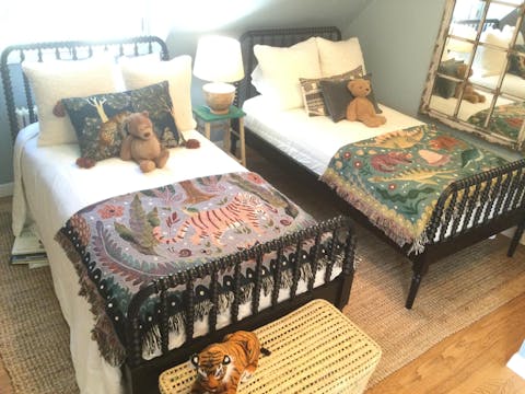 Jungle Tiger Throw Blanket