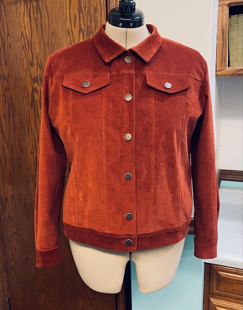 Velvety Pinwale Corduroy in Iron, 21 Wale