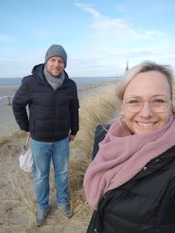 Musselintuch im Partnerlook - 100% Bio Baumwolle