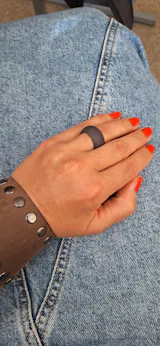 "Tariro" porcelain ring