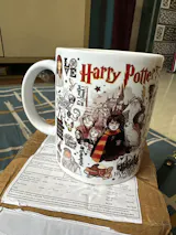 Harry Potter Ceramic Coffee Mug, Pack of 1, White Gift Design