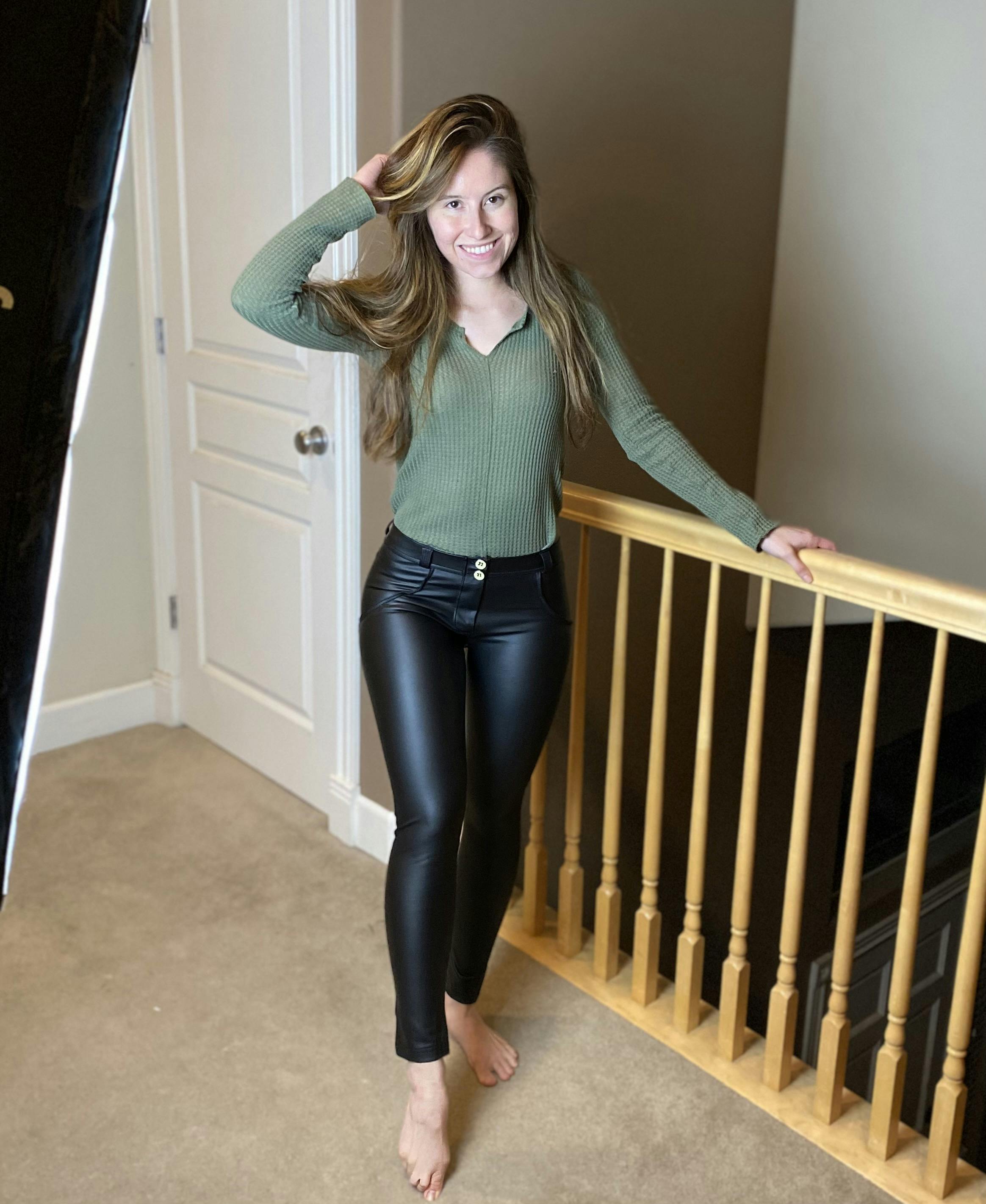 Fashion High Elastic Freddy Pants Leather Pants Women Sexy Pencil Pants  Trousers Women Skinny Leggings Pants Female - Price history & Review |  AliExpress Seller - LINRAOQIAN Official Store | Alitools.io