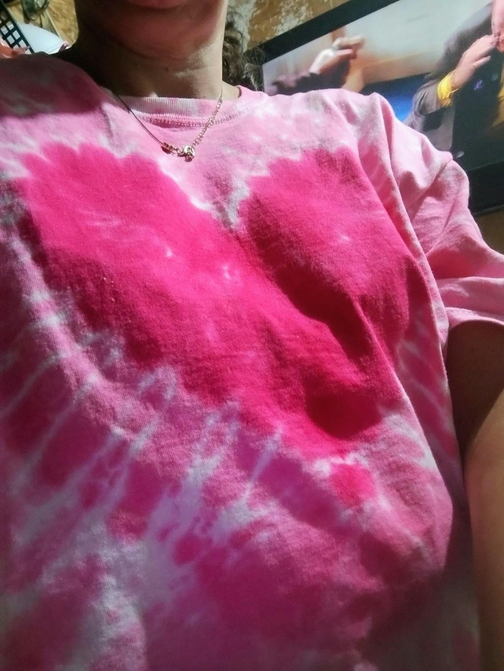 Pink Heart Premium Hand-Dyed Comfort Shirt