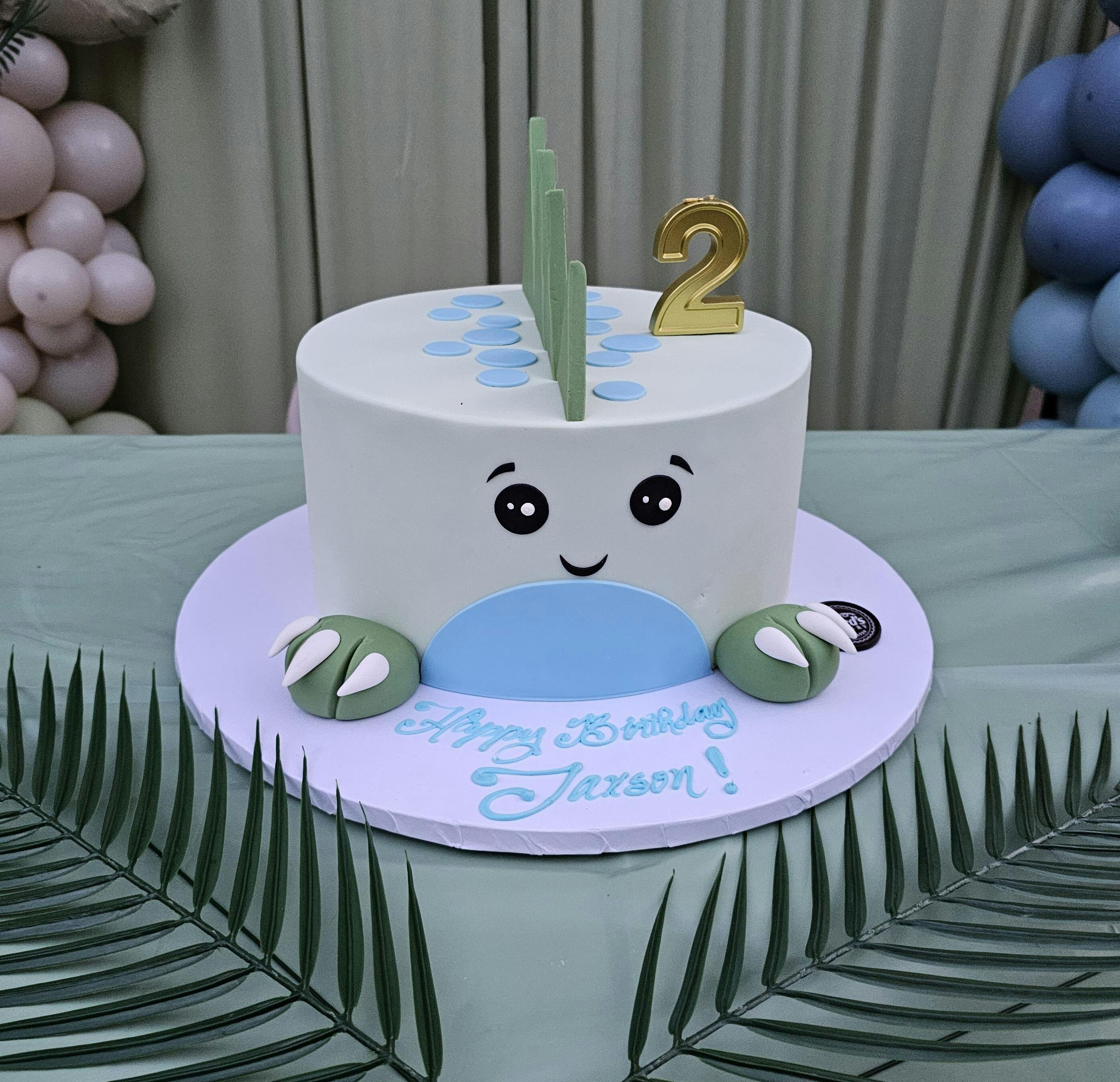 Chibi Dinosaur Birthday Cake – Freed's Bakery
