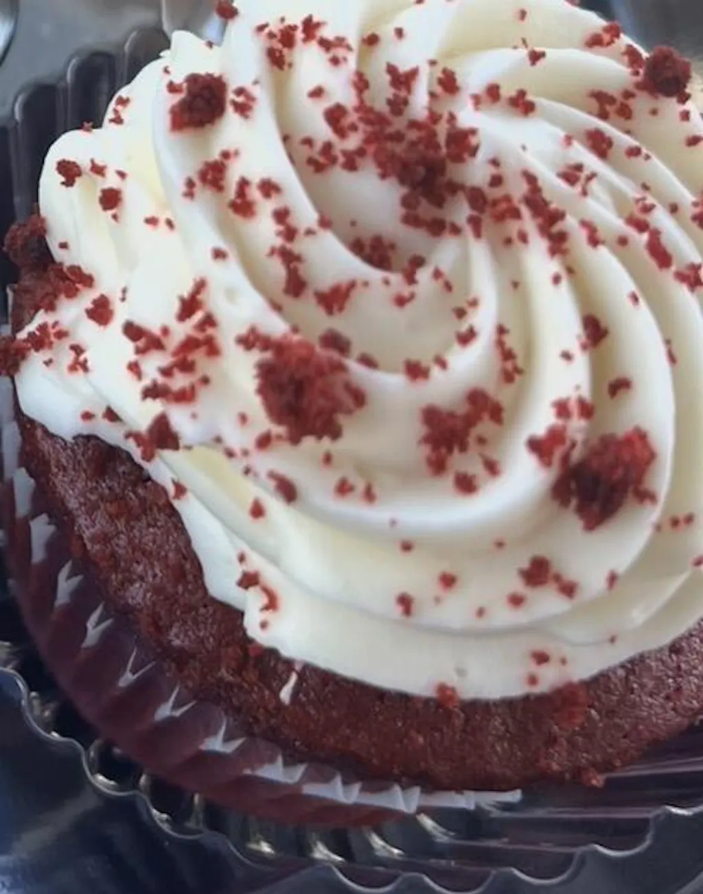 Red Velvet Vegas Cupcake