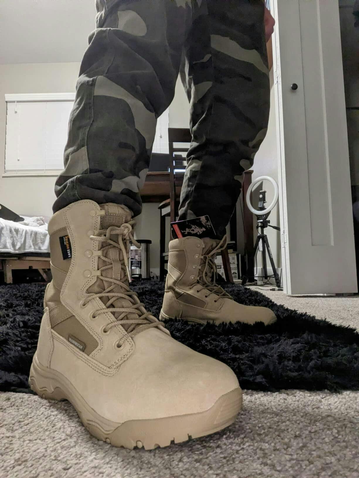 Botas tácticas ligeras COVERT de 4,6 para hombre