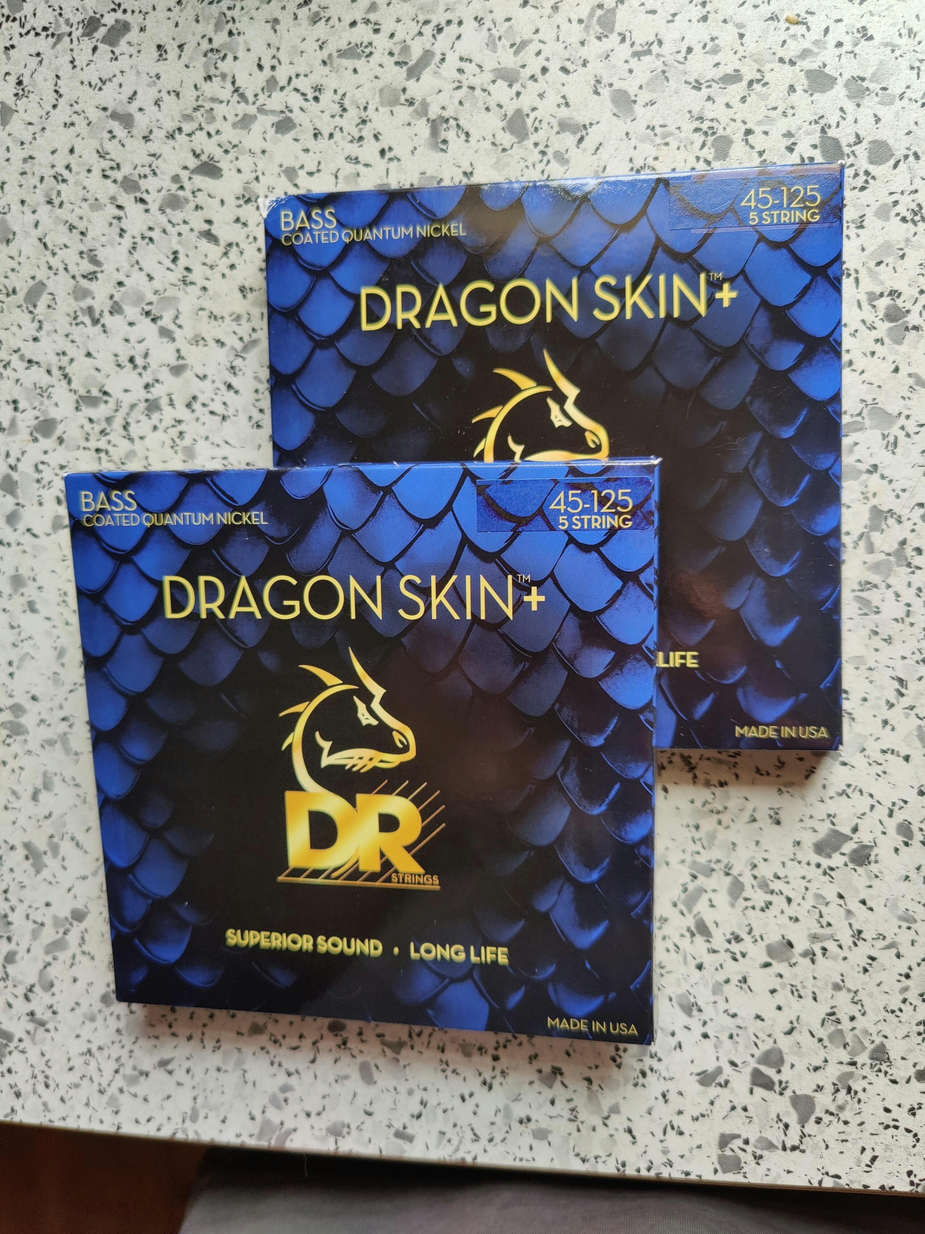 DR Dragon Skin+ Quantum Nickel Electric Bass Strings Long Scale
