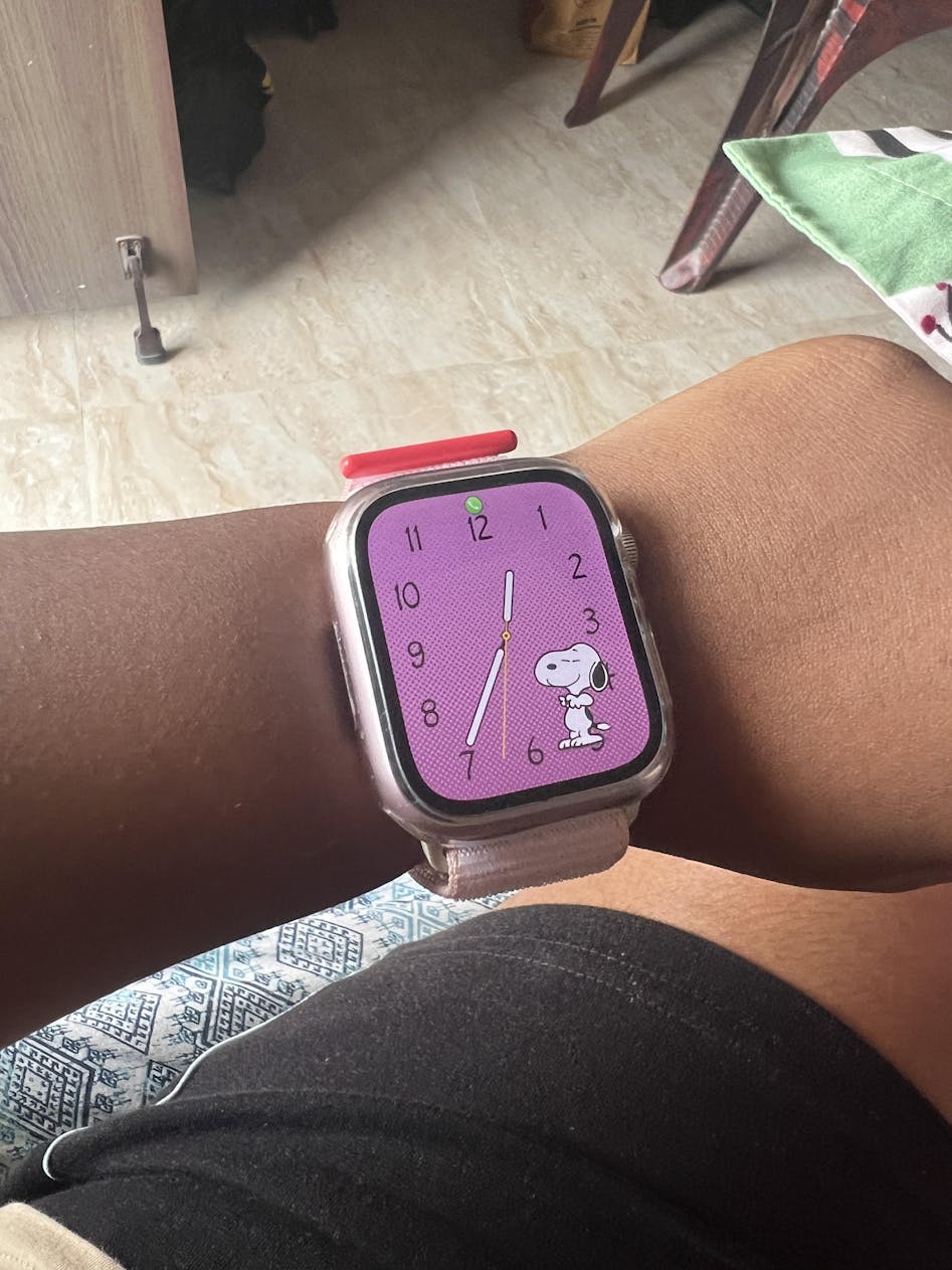 Light Pink Sport Loop Pull Tab Apple Watch Band Friday