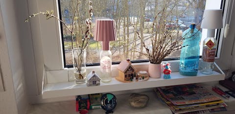 frischluft Fensterbrett