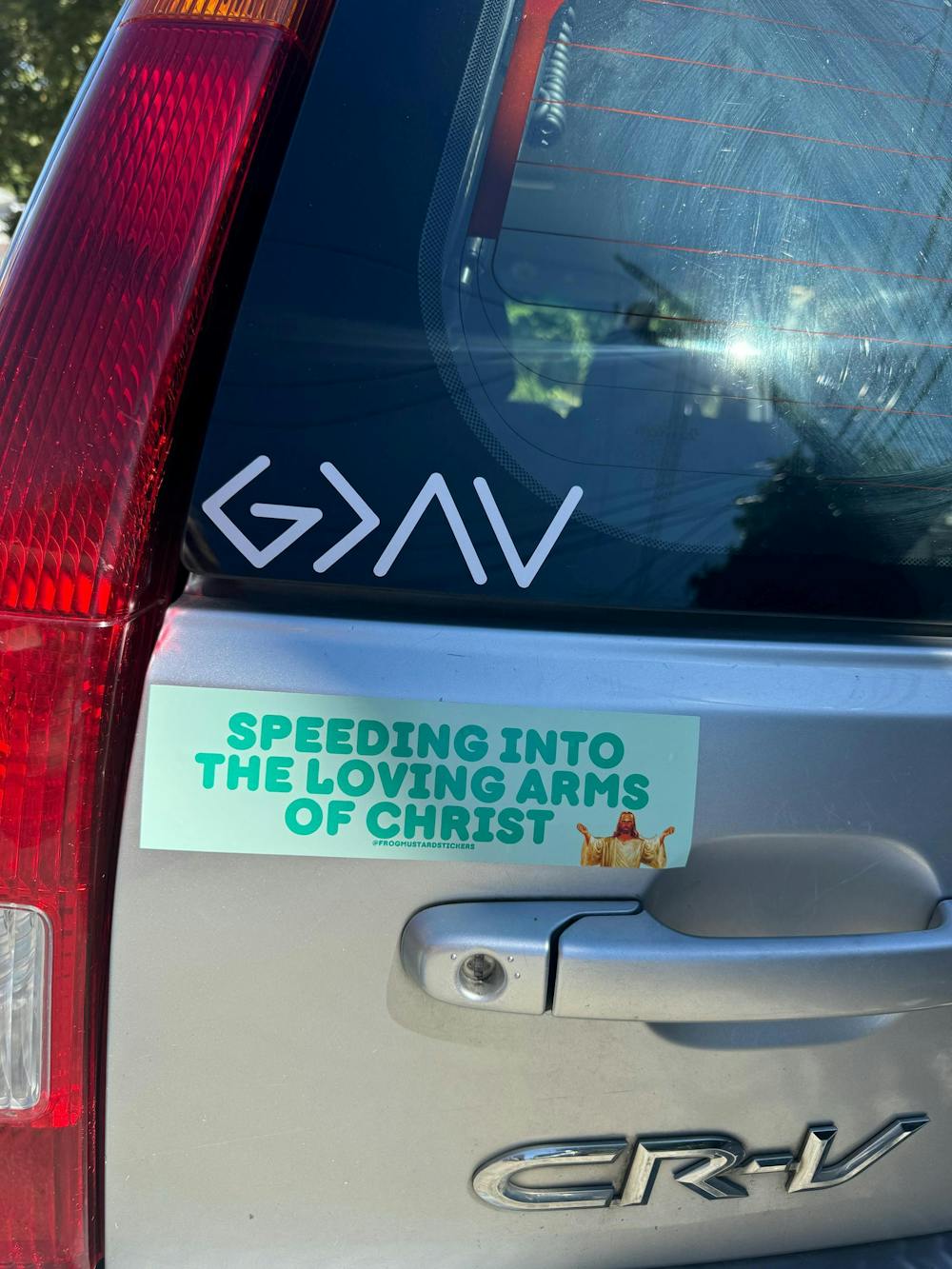 Speeding into the Loving Arms of Christ