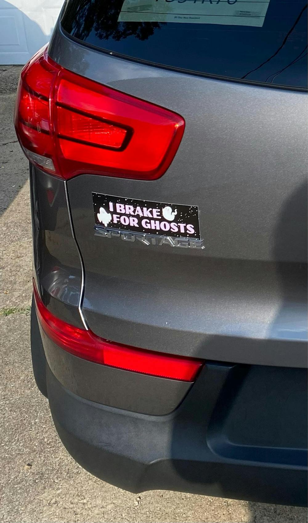 I Brake For Ghosts