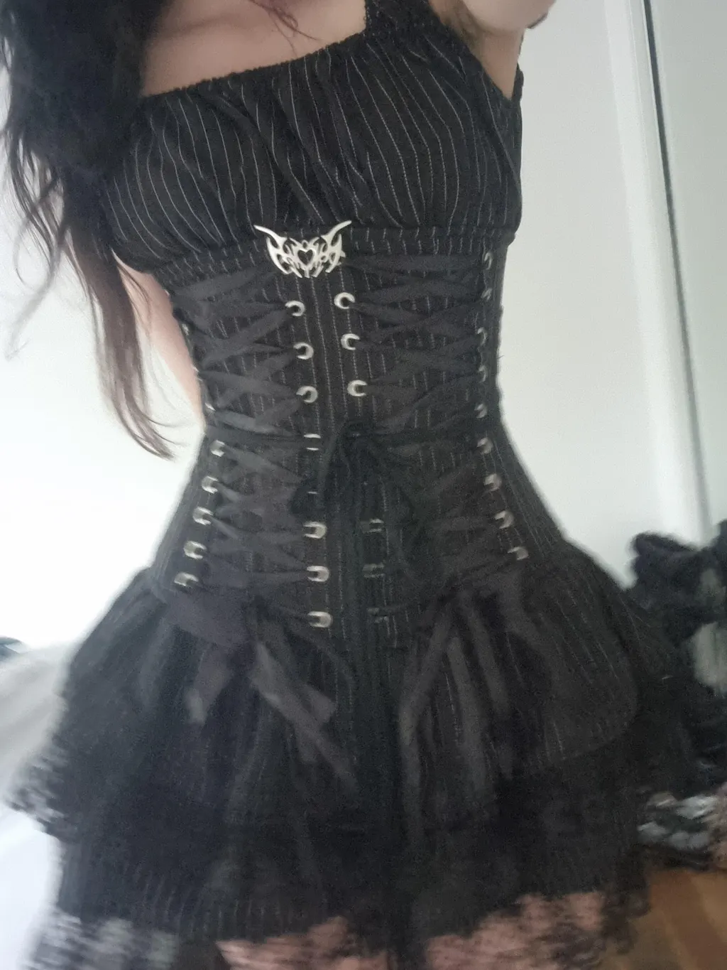 SIRENA MINI DRESS (STEEL BONED)