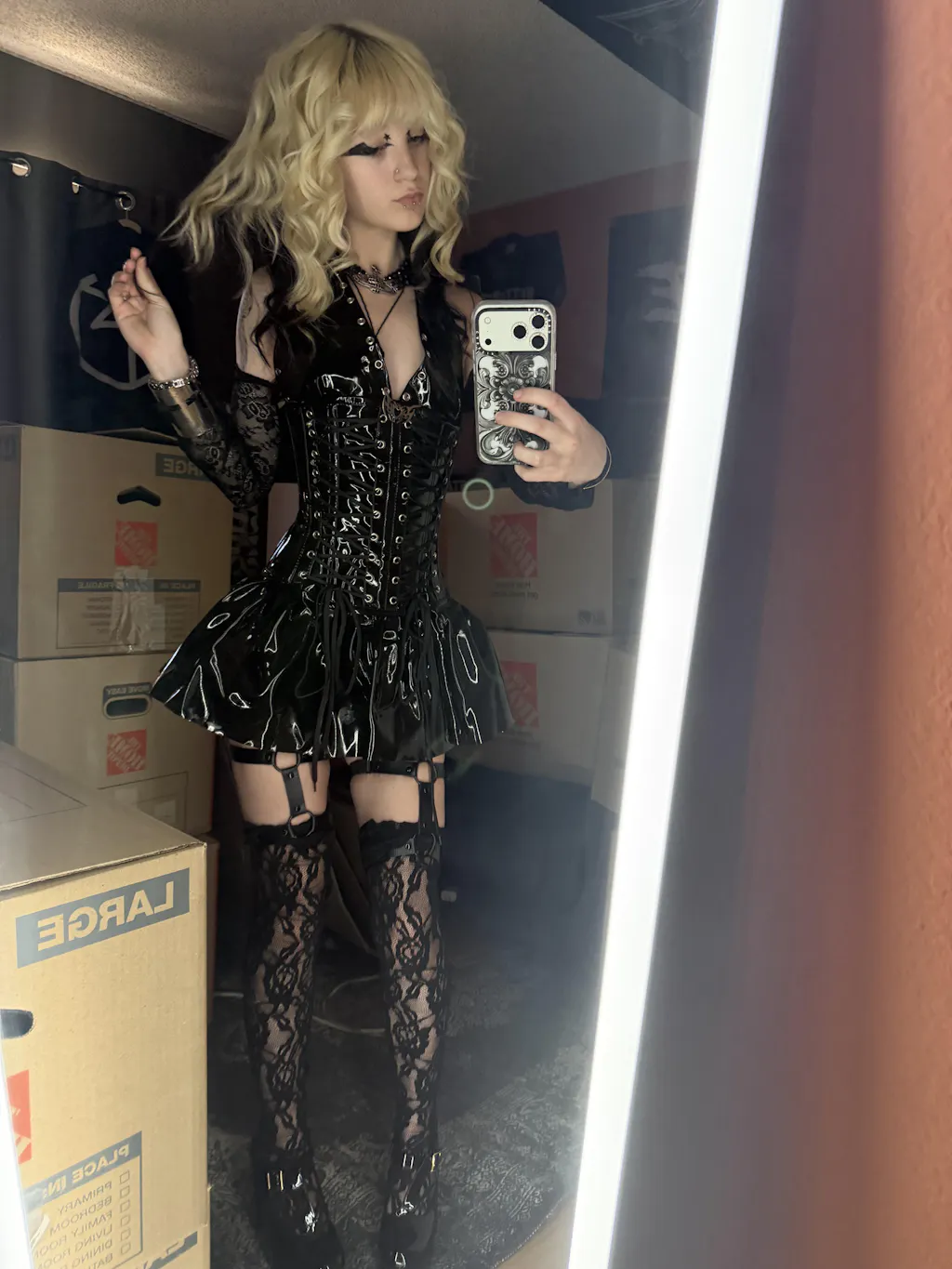 MISA MINI DRESS (STEEL BONED)