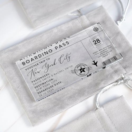 Personalised Surprise Holiday Special Ticket Birthday Gift