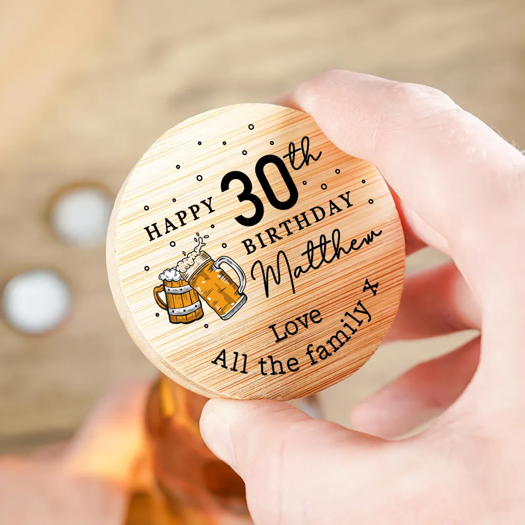 18th 21st 25th 30th 40th 50th 60th Birthday Bottle Opener Gift
