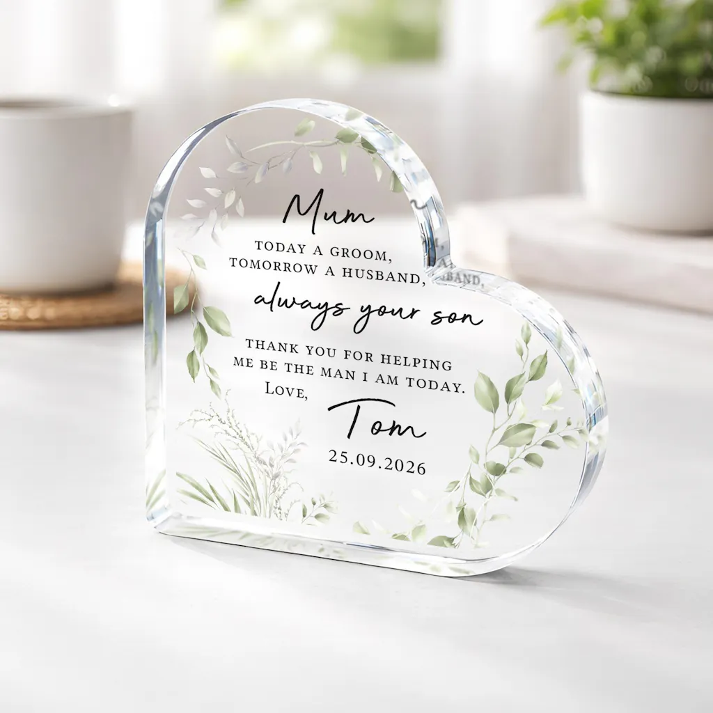 Personalised Mother of the Groom Gift from the Groom
