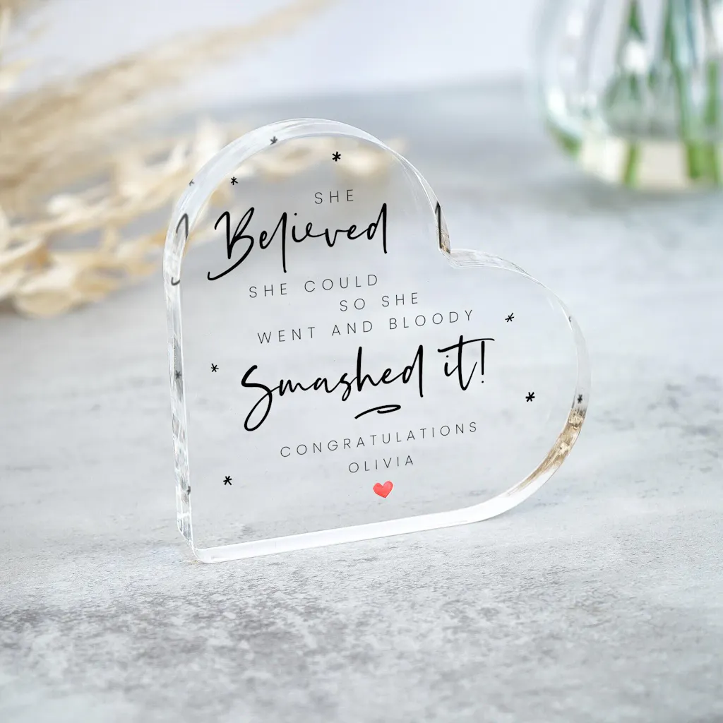 Personalised Congratulations Gift Graduation Plaque