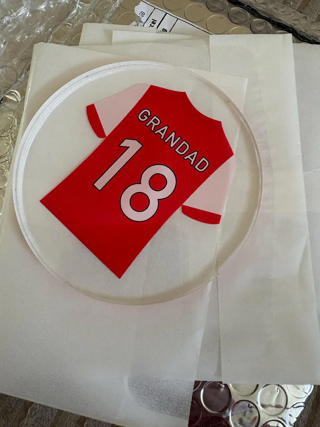 Personalised Football Shirt Coaster