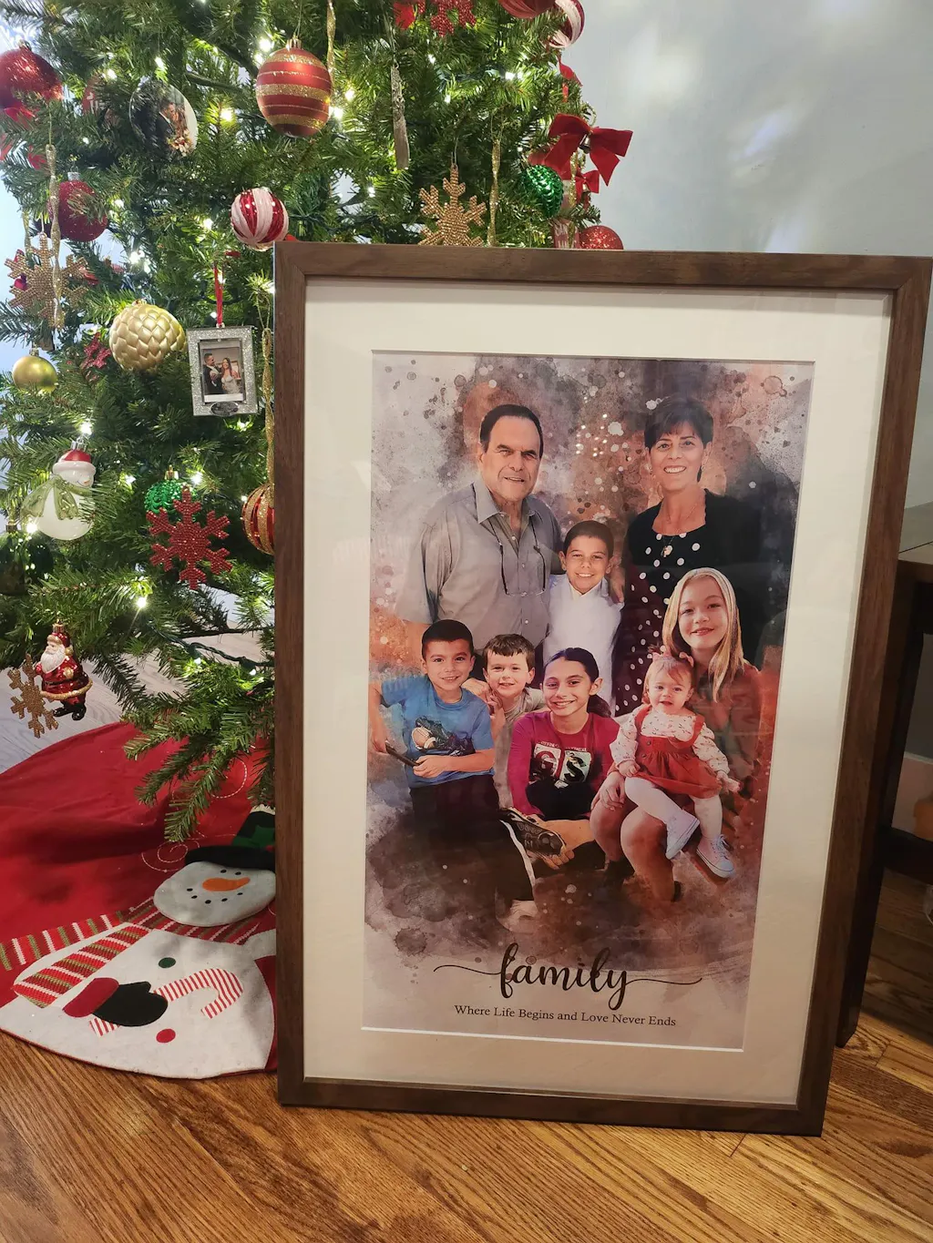  Family Photo with Deceased | Add People to Photo | Add Loved one in a Picture |Custom Family Portrait.