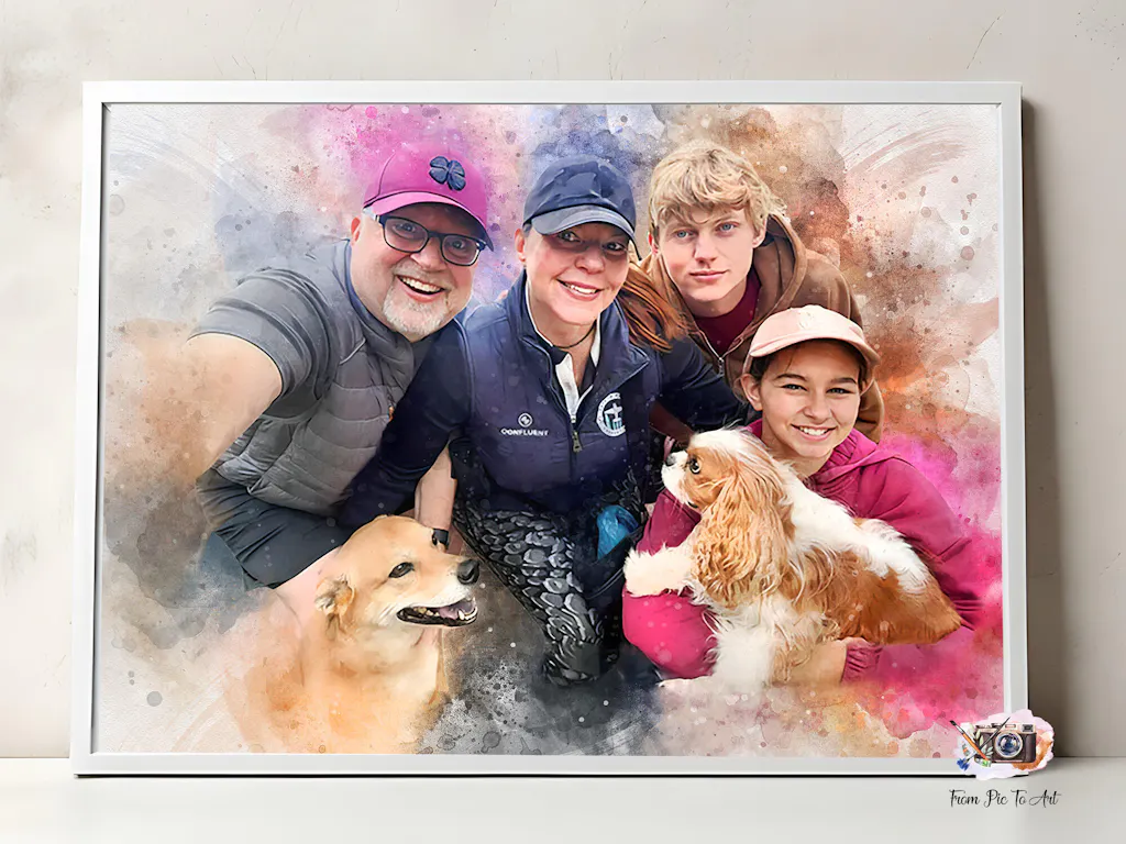 Order Your Unique Portrait Painting in 5 Minutes. Follow the EASY Steps below