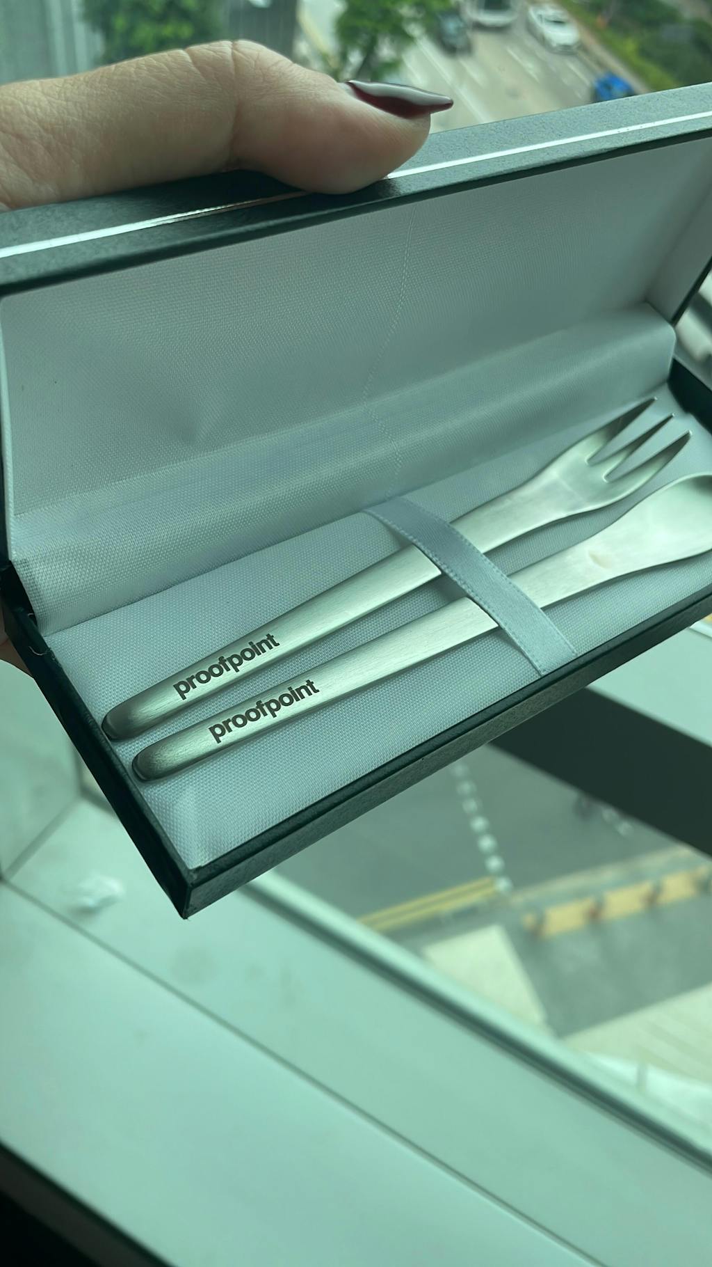 Aktis 4Pcs Cake Fork Set 148mm(M) + Custome Engraving (Optional)