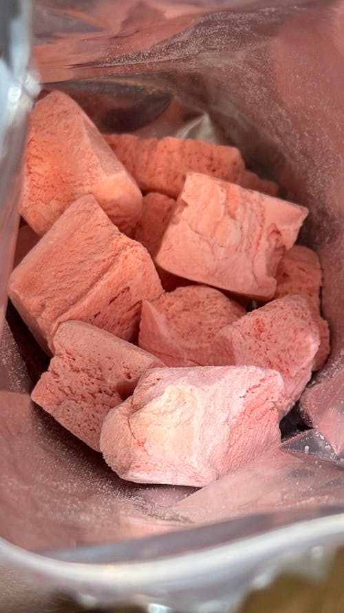 Сублімоване морозиво полуничне