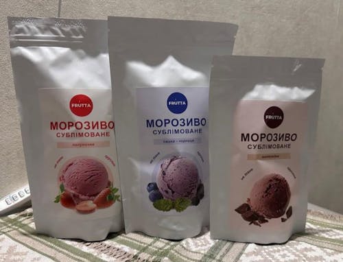 Сублімоване морозиво шоколадне