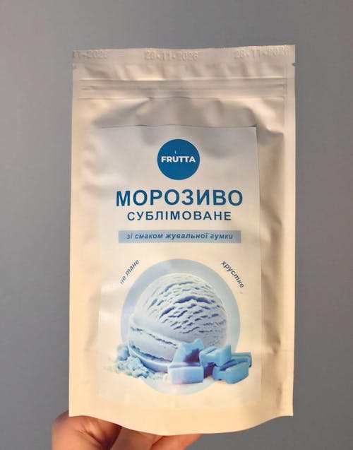 Сублімоване морозиво Бабл-гам