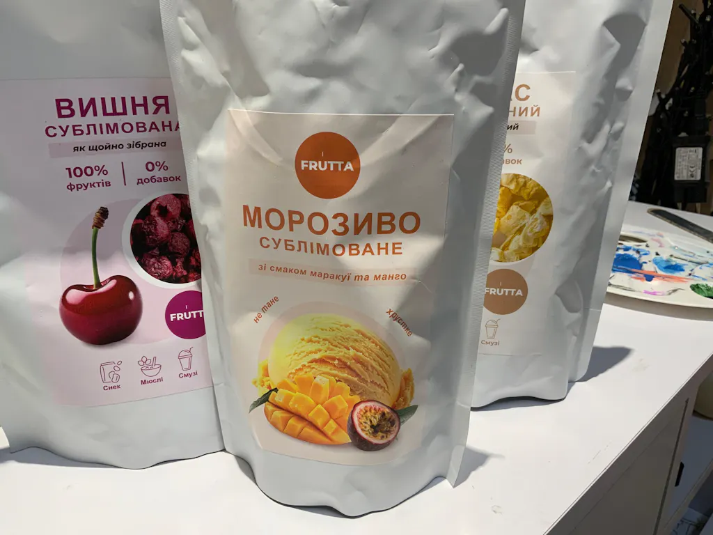 Сублімоване морозиво Манго-Маракуя