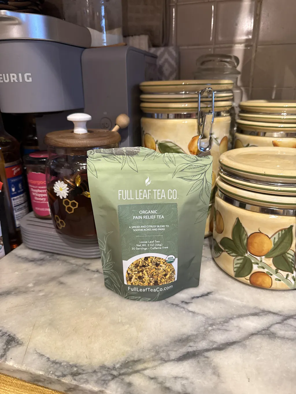 Organic Pain Relief Tea – Full Leaf Tea Company