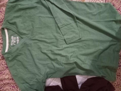 Full Sleeves T-Shirts | New Wine V Neck Full Sleeves Shirt