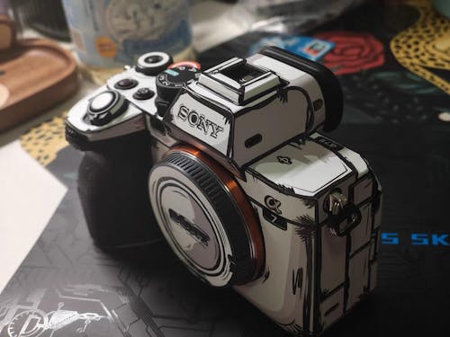 2D Style Camera Skin – Fits Most Models