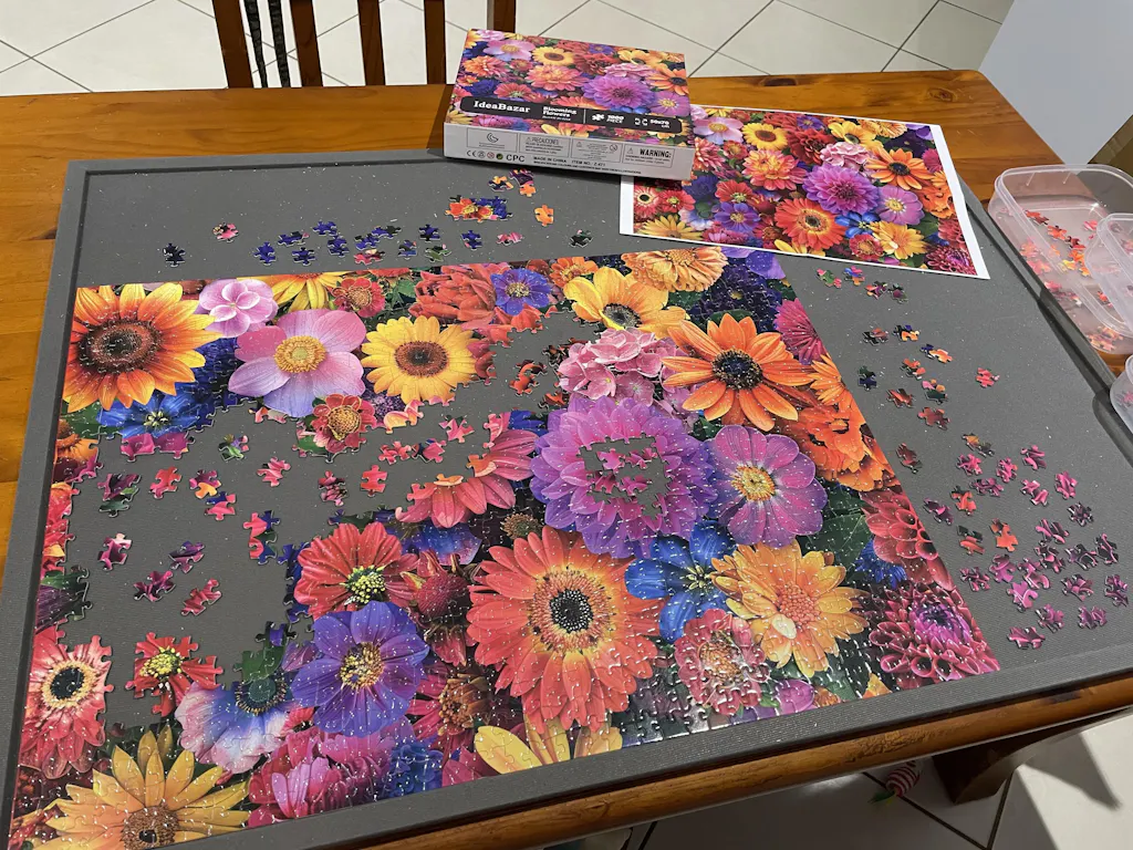 Blooming Flowers Jigsaw Puzzle 1000 Pieces