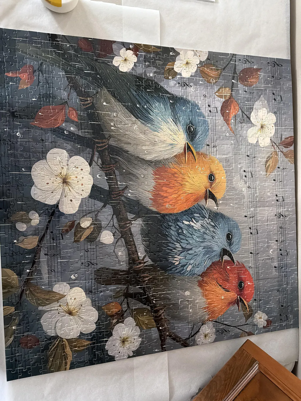 Birds' Rain Sonata Jigsaw Puzzle 1000 Pieces