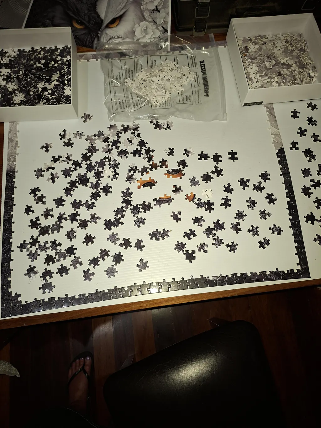 Impossible Difficult Owl Jigsaw Puzzle 1000 Pieces