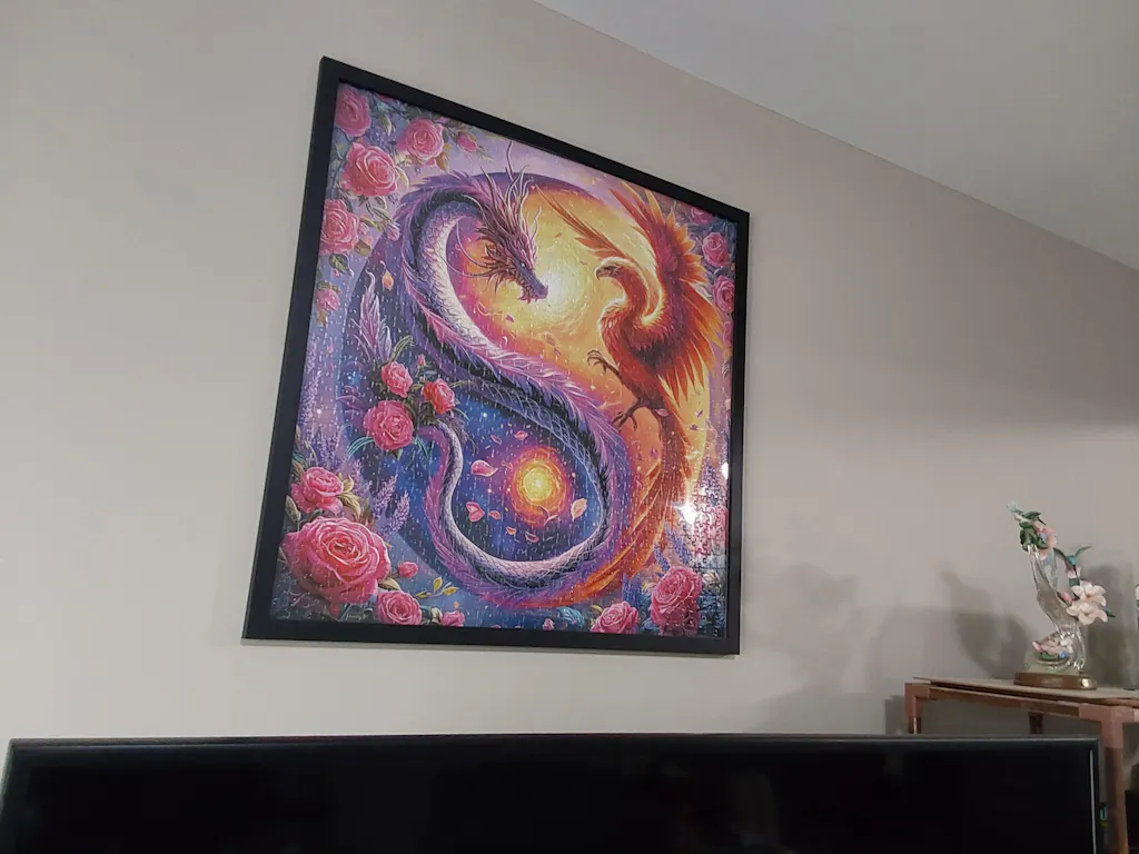 3D Forest Sunset Jigsaw Puzzle 1000 Pieces