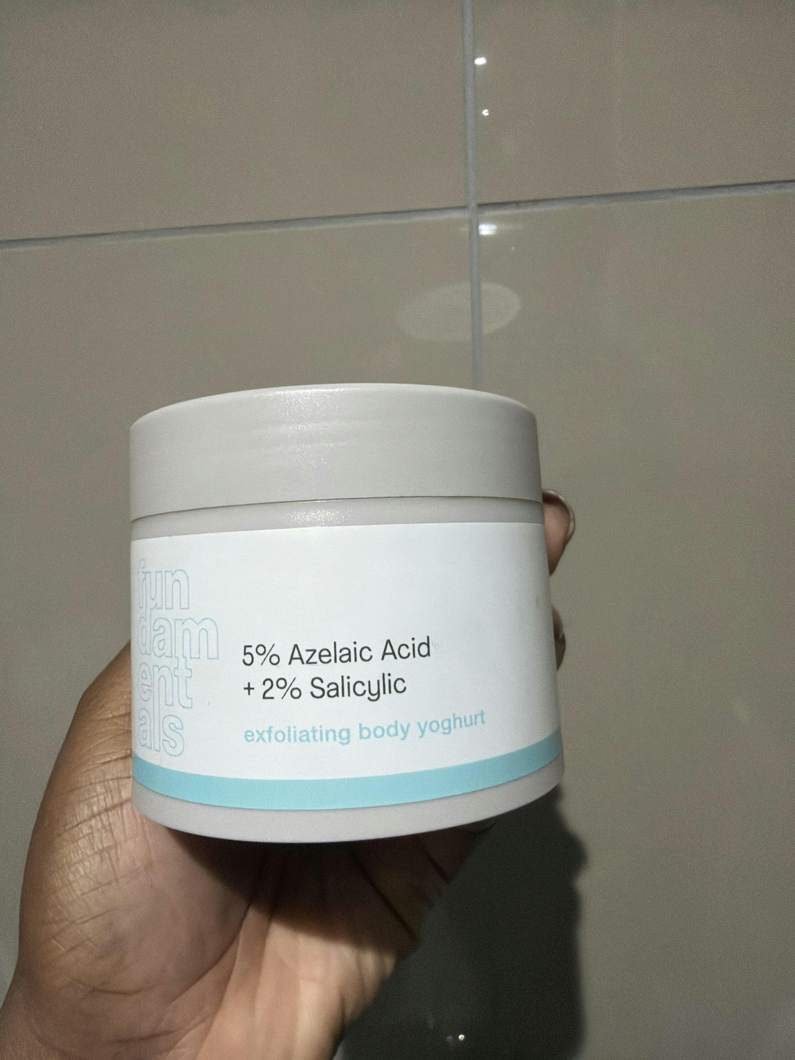 Exfoliating Body Yoghurt - Azelaic & Salicylic – Fundamentals