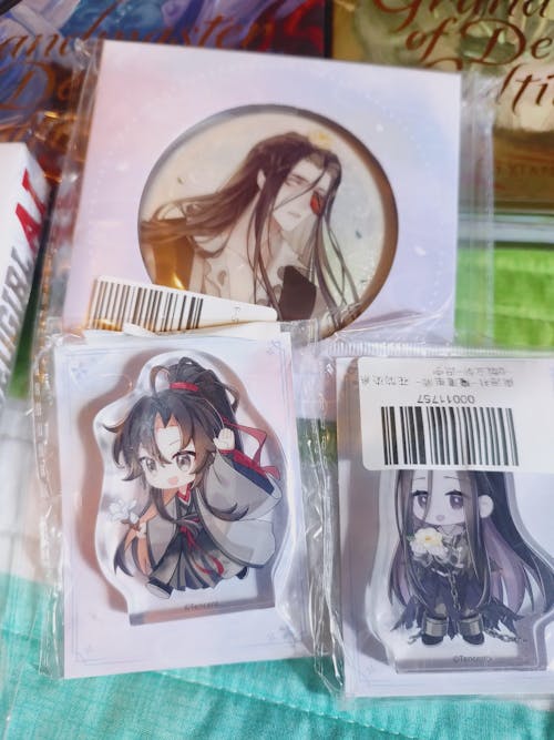 Mo Dao Zu Shi | Hua Yun Ran Series Badge & Polaroid & Acrylic Stand Figure