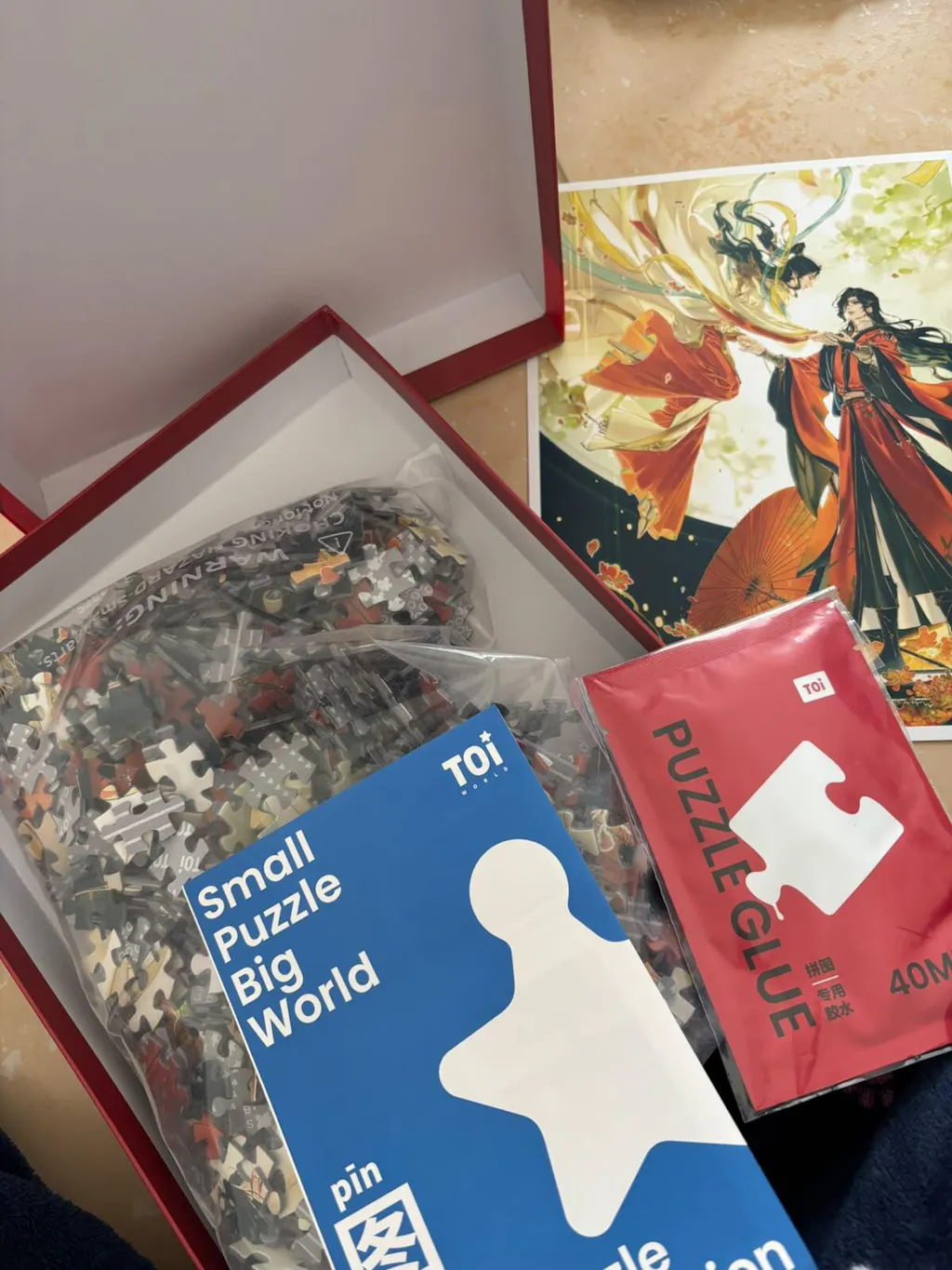 Heaven Official's Blessing | Hua Cheng & Xie Lian 1000 PCS Paper Puzzle