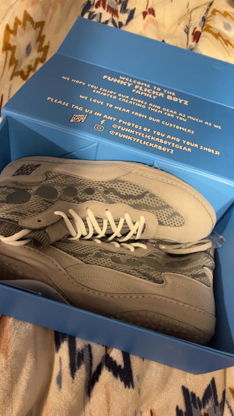 FFB Interlude "Smoke" Wrestling Shoes